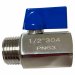 VALVULA DE BOLA MINI DE 12 NPT ROSCADA ACERO INOXIDABLE 304 VALVULA DE BOLA MINI DE 12 NPT ROSCADA ACERO INOXIDABLE 304