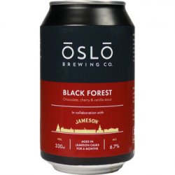 Oslo Brewing Co. Black Forest - Drankenhandel Leiden / Speciaalbierpakket.nl