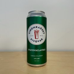 Vinohradský Pivovar Svatováclavská (500ml Can) - Leith Bottle Shop