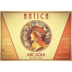 Antica Arcadia Blonde Ale botella 500 ML - Birrava