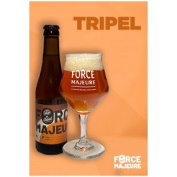 Force Majeure Tripel 33cl. - Het Bier en Wijnhuis