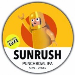 Only With Love Sunrush Punchbowl IPA (Keg) - Pivovar