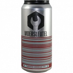 Moersleutel Craft Brewery Barcode: Turquoise Bordeaux Moersleutel Craft Brewery Barcode: Turquoise Bordeaux