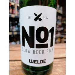 Welde Braumanufaktur Welde No1 Slow Beer Pils