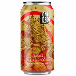 One Drop Brewing Red Lagoonies Triple Fruited Smoothie Sour 440mL - The Hamilton Beer & Wine Co