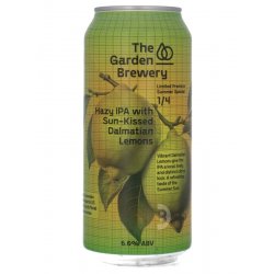 The Garden Brewery Hazy IPA With Sun-Kissed Dalmatian Lemons