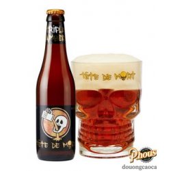 Bia Tete de Mort Triple Amber 8.1%  Chai 330ml  Thùng 24 Chai - PHouse – Đồ Uống Cao Cấp