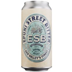 Garage Project Epuni Street Bitter