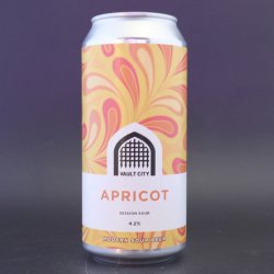 Vault City - Apricot Session Sour - 4.2% (440ml) - Ghost Whale