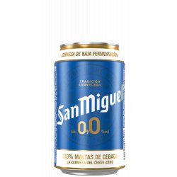 San Miguel 0,0 Sin Alcohol lata - Bodecall