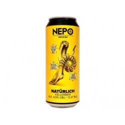 Nepomucen - 12 Natürlich 500ml plech 4,9% alk. - Beer Butik