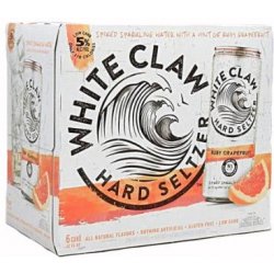 White Claw Ruby Grapefruit 6 pack 12 oz. Can - Outback Liquors