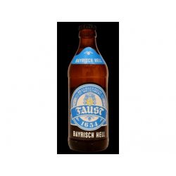 FAUST  Brauhaus - BAYRISCH HELL 0,33l sklo 4,8% alc. - Beer Butik