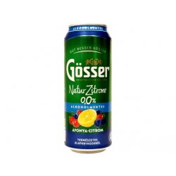 Gosser - BrusinkaCitron NEALKO  500ml plech 0,0% alk. - Beer Butik