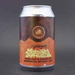 Stigbergets - Midnight Special: Hazlenut & Chocolate - 13% (330ml) - Ghost Whale