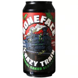 Boneface Crazy Train Imperial Oaked Scotch Ale 440ml - The Beer Cellar