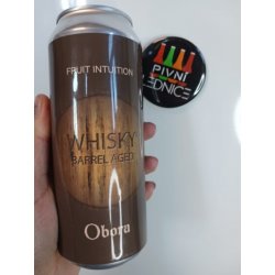 Obora Fruit Intuition Whisky Barrel Aged 8,3% 0,5l - Pivní lednice