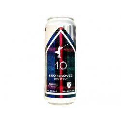 Zichovec - 10°Skotskovec Dry Stout 0,5l can 4,6% alc. - Beer Butik