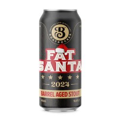 Boatrocker Brewers - Fat Santa 2024 Whisky barrel aged Imperial Stout - The Beer Barrel