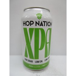 Hop Nation Low SugarCalCarb XPA 3.5% 355ml - Grape & Grain