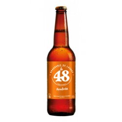 Bière artisanale ambrée - La 48 - Brasserie de Lozère - 5° d'alcool - Maison Lauze