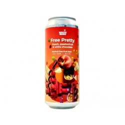 Magic Road - FREE PRETTY Peach, Passionfruit & White Chocolate  500ml plech 0,5% alk. - Beer Butik