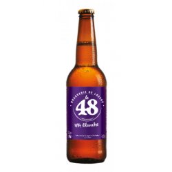 Bière artisanale Blanche IPA - La 48 - Brasserie de Lozère - 5° alcool - Maison Lauze