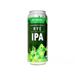 Clock - 15°No Idols!  Rye IPA 0,5l can 6,5% alc. - Beer Butik