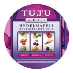 Panimoyhtiö Tuju Hedelmäpeli - Vadelma, Kirsikka, Vanilja Panimoyhtiö Tuju Hedelmäpeli - Vadelma, Kirsikka, Vanilja