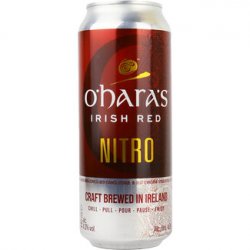 O'Hara's Irish Red Nitro Blik - Drankenhandel Leiden / Speciaalbierpakket.nl