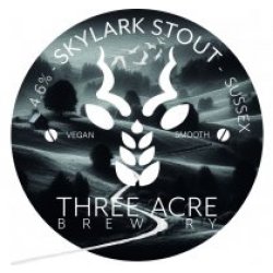 Three Acre Brewery Skylark Stout (Cask) - Pivovar