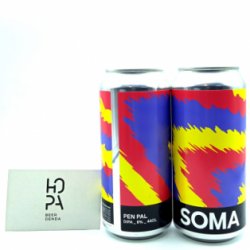 SOMA Pen Pal Lata 44cl - Hopa Beer Denda