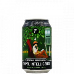 Frontaal  Tripel Intelligence - Rebel Beer Cans