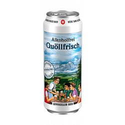 Appenzeller Quöllfrisch Alkoholfrei - 24 x 50 cl Dosen - Pepillo