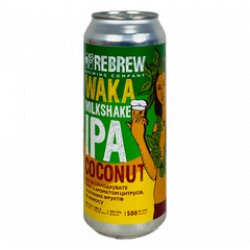 Rebrew Waka Coconut Milkshake IPA - Beerfreak