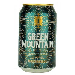 Thornbridge Green Mountain 330ml Can - Beers of Europe