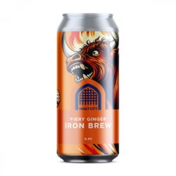 Vault City Brewing Fiery Ginger Iron Brew - Beer Force