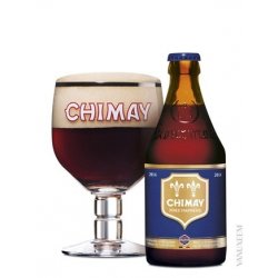 Chimay Bleu 9,0% 33 cl Årgang 2018 - Trappist.dk - Skjold Burne