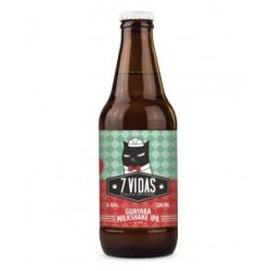 Cerveza 7 Vidas Guayaba Milkshake IPA - Cerveza 7 Vidas