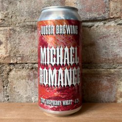 Queer Brewing Michael Romance Tart Raspberry Wheat 4.2% (440ml) - Caps and Taps