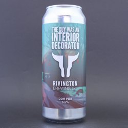 Rivington - The Guy Was an Interior Decorator - 5.5% (500ml) - Ghost Whale