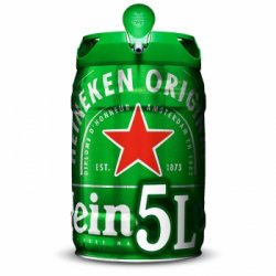 Cerveza Heineken Lager barril 5 l. - Carrefour España