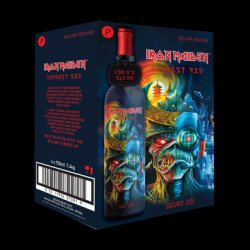 IRON MAIDEN DARKEST RED (6x750ml) - Douro Wine **6-pack** - Iron Maiden Beer