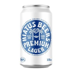 Hiatus Beers Non-Alc Premium Lager