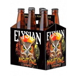 Elysian Night Owl Pumpkin Ale 12oz 6Pk Btl - Luekens Wine & Spirits