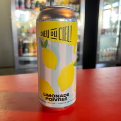 Brasserie Dieu du Ciel! Limonade Poivrée