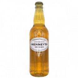 Henney’s  Dry Cider - De Biersalon