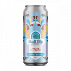 Vault City Brewing Classic Neapolitan Single Scoop Vault City Brewing Classic Neapolitan Single Scoop