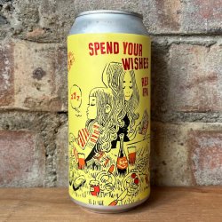 Burning Sky x Elusive Spend Your Wishes IPA 6.5% (440ml) - Caps and Taps