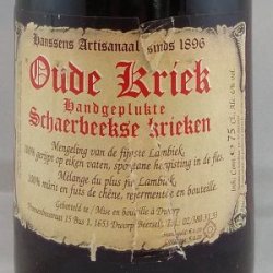 Lambic Fruit Oude Schaerbeekse Kriek - Gedeelde Vreugde